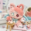 Cat Ball's original fantasy creature from Fantasy Island - Rabi, a cute plush fantasy rabbit toy, approximately 26cm sitting animal-shaped cotton plush doll ML20-01 details Picture